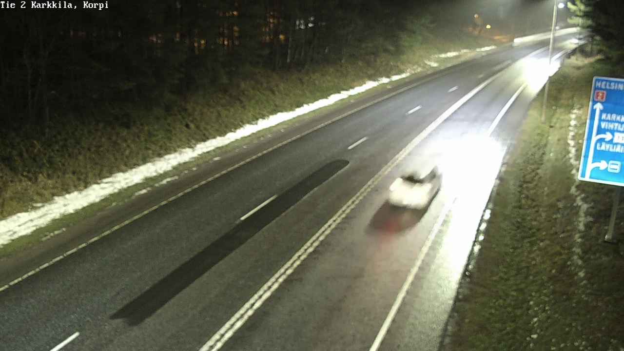 Weather Camera Image Road 2 Karkkila, Kappeli, Karkkila, Uusimaa
