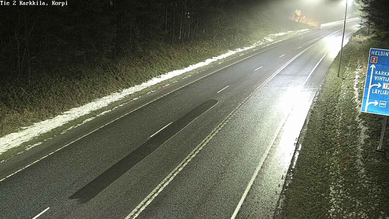 Weather Camera Image Road 2 Karkkila, Kappeli, Karkkila, Uusimaa
