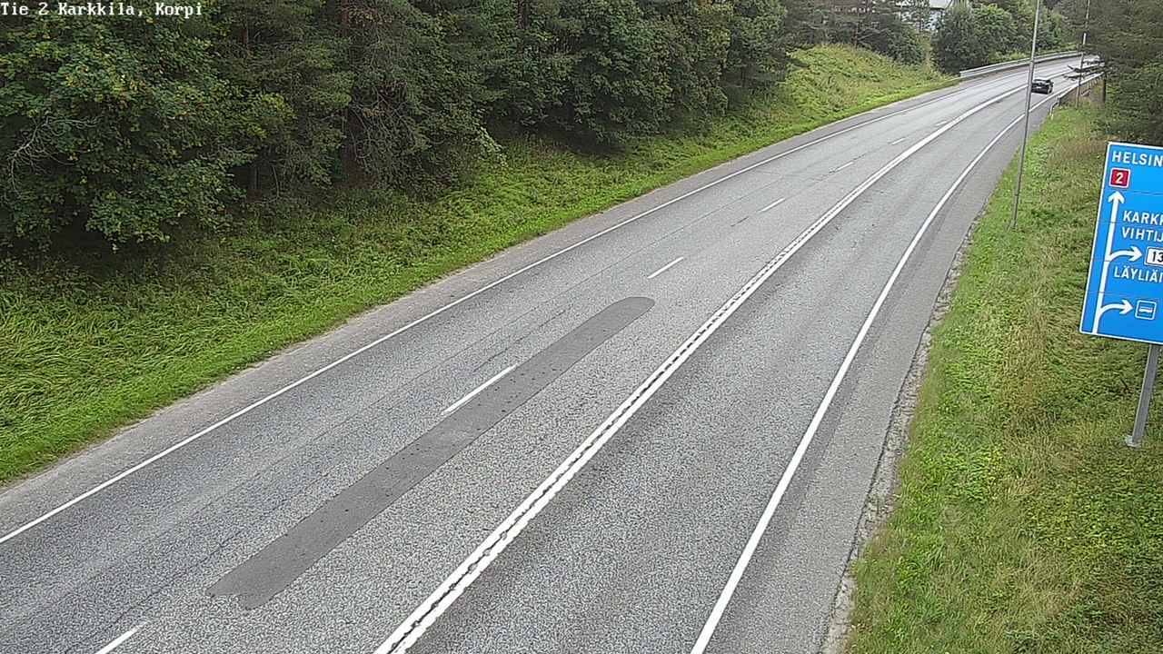 Weather Camera Image Road 2 Karkkila, Kappeli, Karkkila, Uusimaa