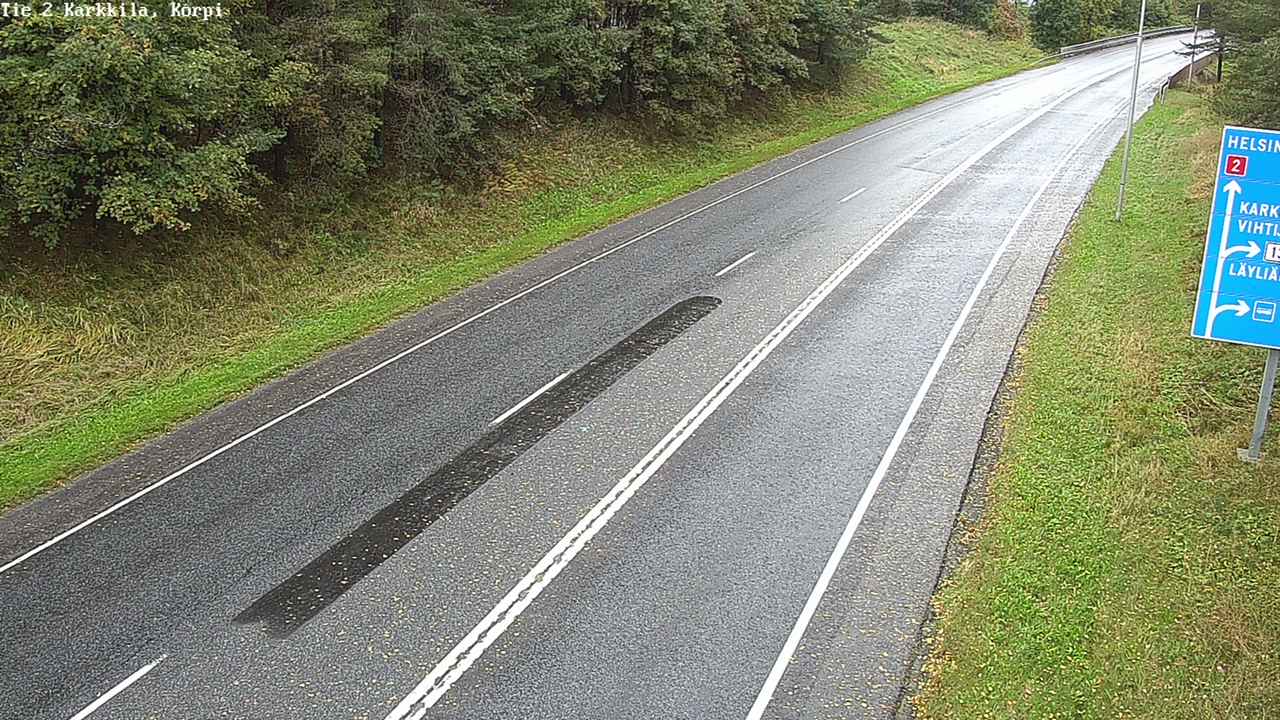 Weather Camera Image Road 2 Karkkila, Kappeli, Karkkila, Uusimaa