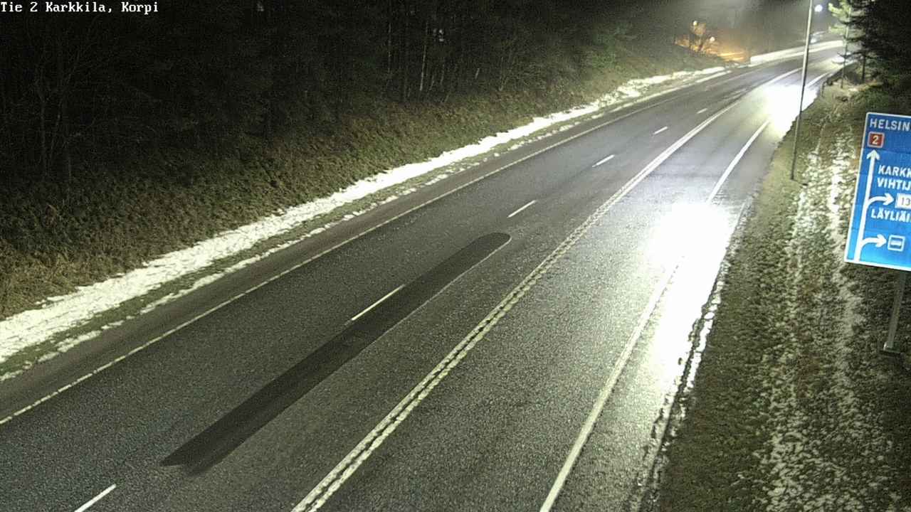 Weather Camera Image Road 2 Karkkila, Kappeli, Karkkila, Uusimaa