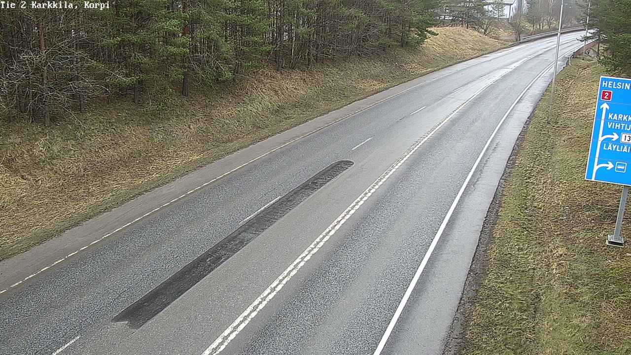 Weather Camera Image Väg 2 Högfors, Kappeli, Karkkila, Uusimaa