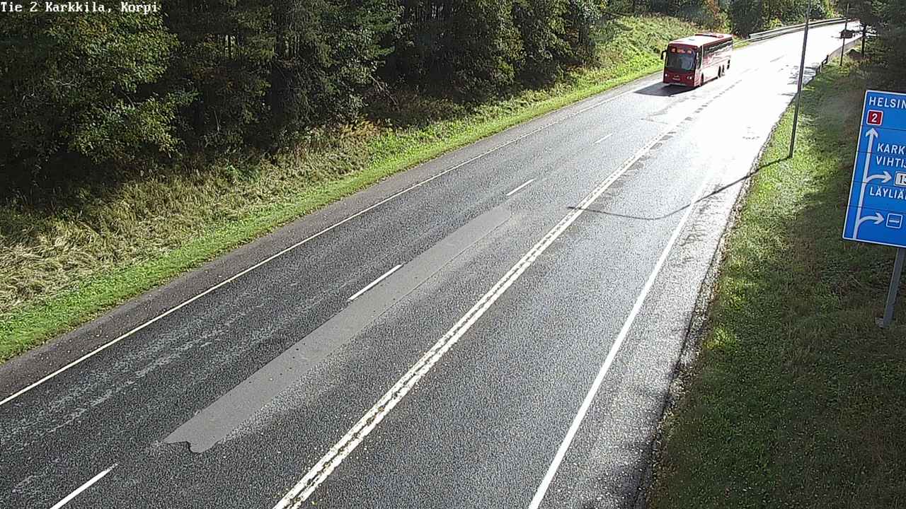Weather Camera Image Väg 2 Högfors, Kappeli, Karkkila, Uusimaa