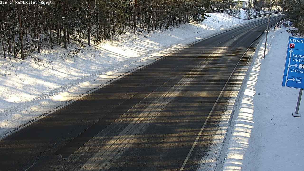 Weather Camera Image Road 2 Karkkila, Kappeli, Karkkila, Uusimaa