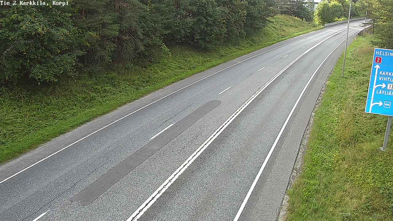 Weather Camera Image Road 2 Karkkila, Kappeli, Karkkila, Uusimaa