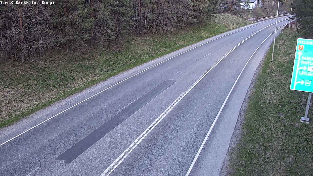 Weather Camera Image Väg 2 Högfors, Kappeli, Karkkila, Uusimaa