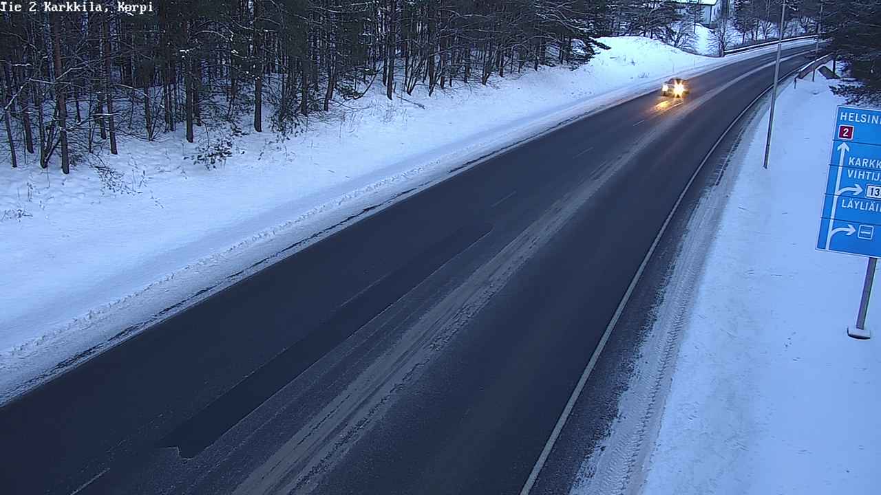 Weather Camera Image Road 2 Karkkila, Kappeli, Karkkila, Uusimaa