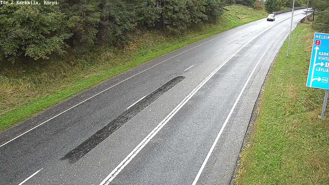 Weather Camera Image Road 2 Karkkila, Kappeli, Karkkila, Uusimaa