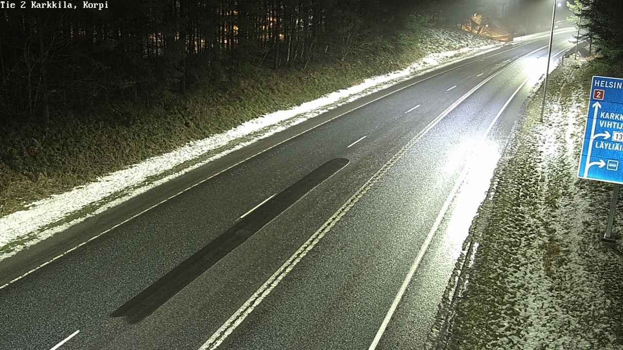 Weather Camera Image Road 2 Karkkila, Kappeli, Karkkila, Uusimaa