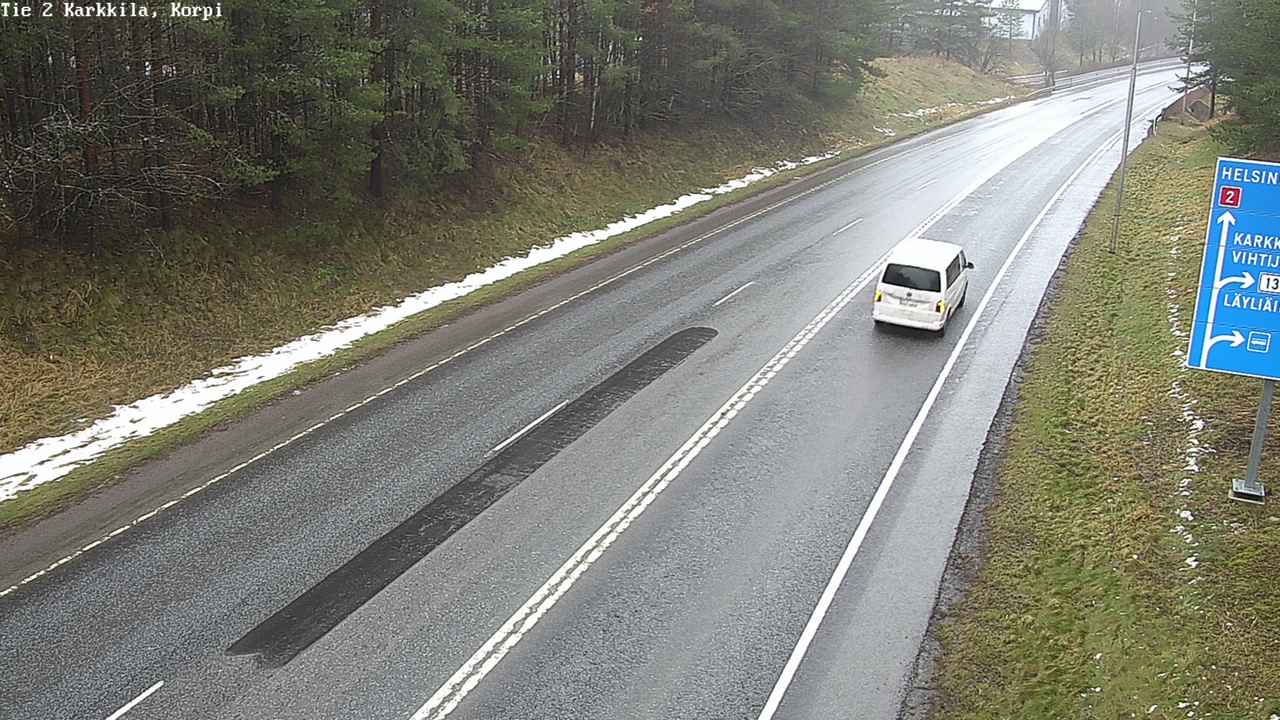 Weather Camera Image Väg 2 Högfors, Kappeli, Karkkila, Uusimaa