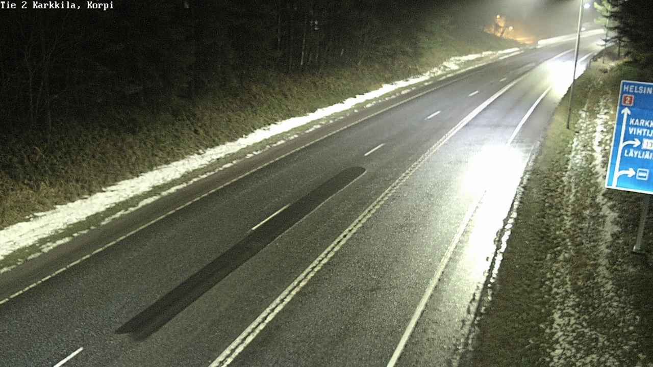 Weather Camera Image Road 2 Karkkila, Kappeli, Karkkila, Uusimaa