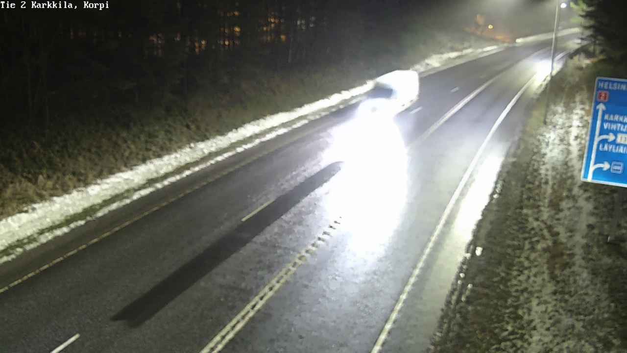 Weather Camera Image Road 2 Karkkila, Kappeli, Karkkila, Uusimaa
