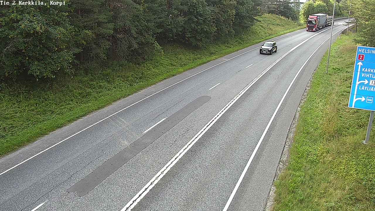 Weather Camera Image Road 2 Karkkila, Kappeli, Karkkila, Uusimaa