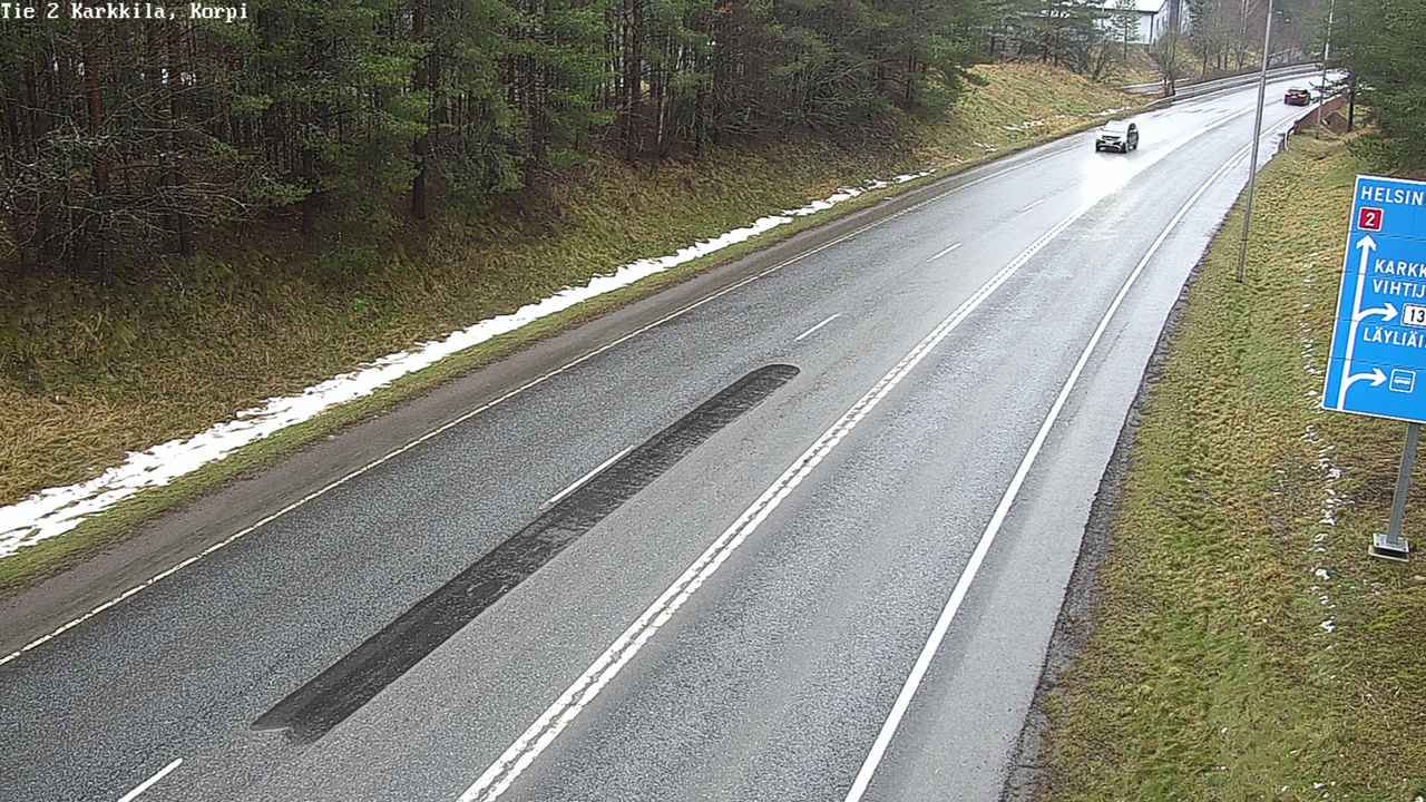 Weather Camera Image Road 2 Karkkila, Kappeli, Karkkila, Uusimaa