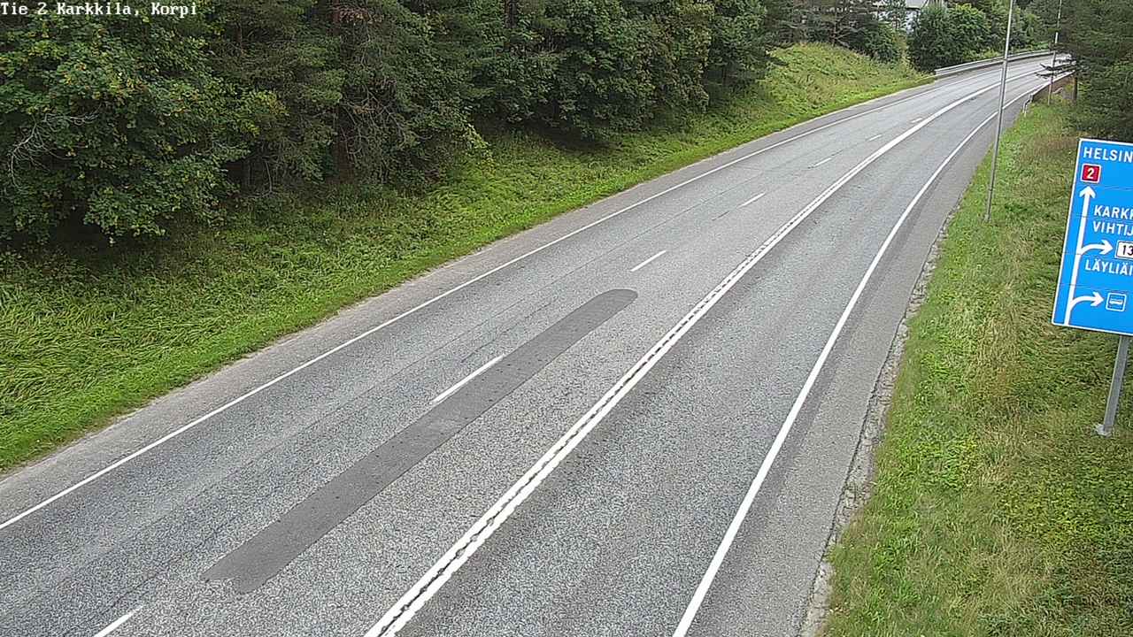 Weather Camera Image Road 2 Karkkila, Kappeli, Karkkila, Uusimaa