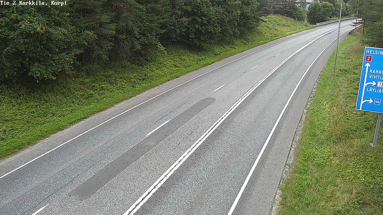 Weather Camera Image Road 2 Karkkila, Kappeli, Karkkila, Uusimaa