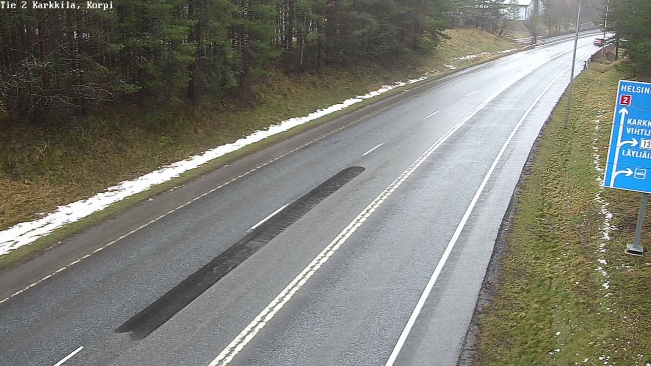 Weather Camera Image Road 2 Karkkila, Kappeli, Karkkila, Uusimaa