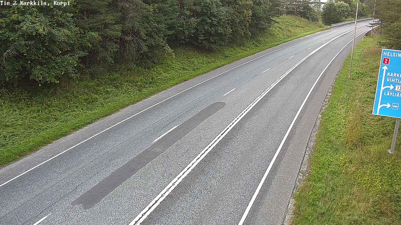 Weather Camera Image Road 2 Karkkila, Kappeli, Karkkila, Uusimaa