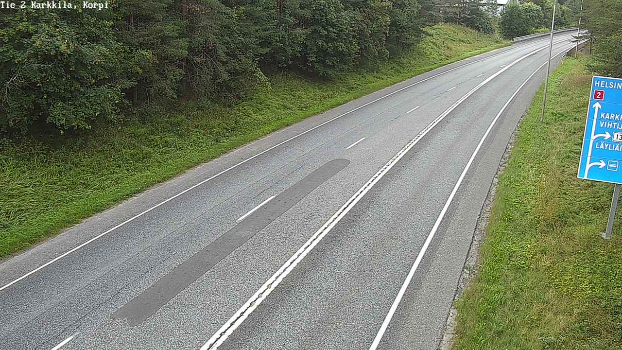 Weather Camera Image Road 2 Karkkila, Kappeli, Karkkila, Uusimaa