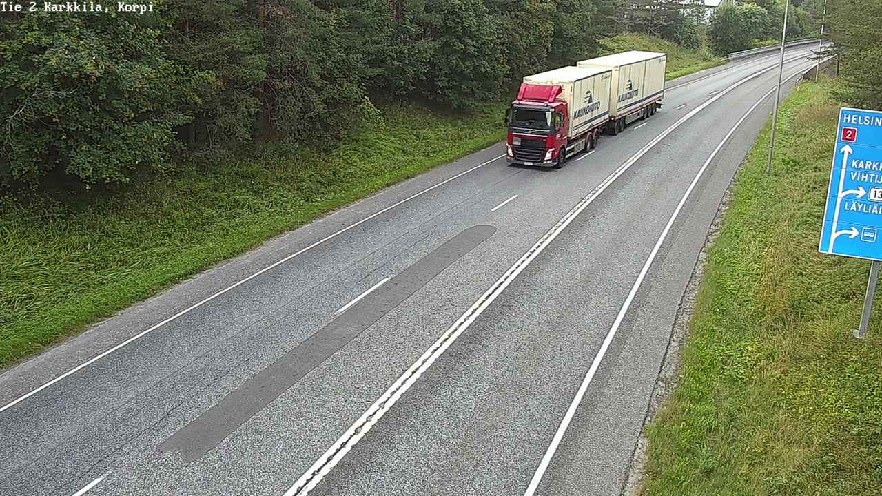 Weather Camera Image Road 2 Karkkila, Kappeli, Karkkila, Uusimaa