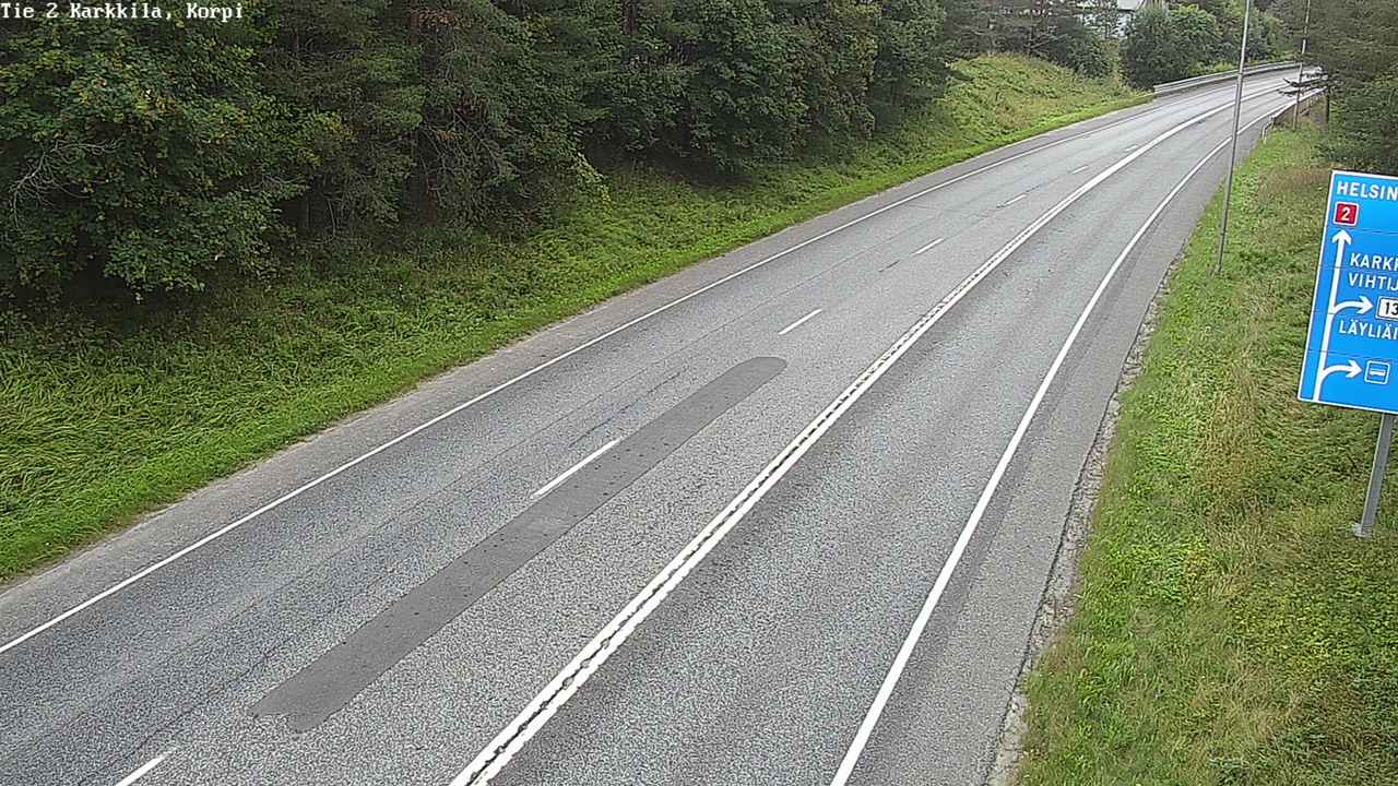 Weather Camera Image Road 2 Karkkila, Kappeli, Karkkila, Uusimaa