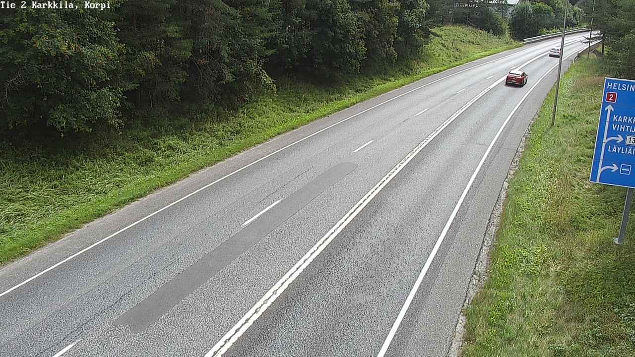 Weather Camera Image Road 2 Karkkila, Kappeli, Karkkila, Uusimaa