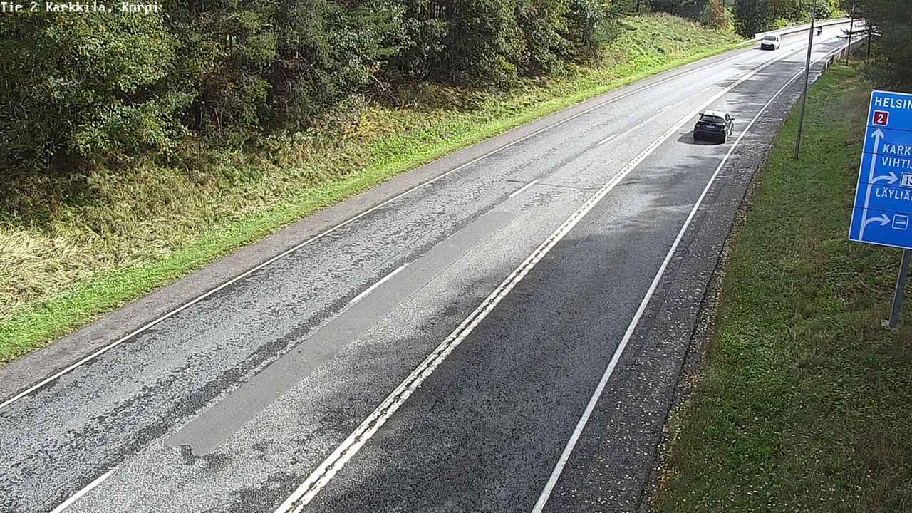 Weather Camera Image Väg 2 Högfors, Kappeli, Karkkila, Uusimaa