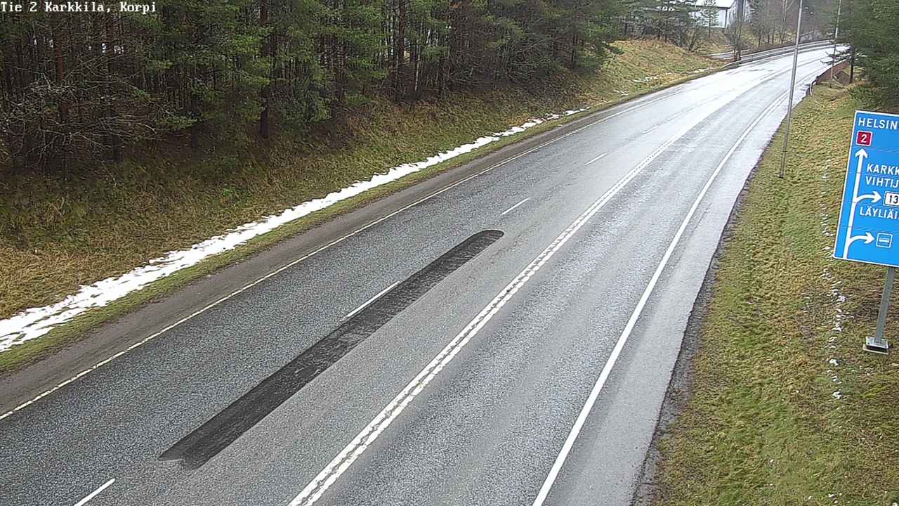 Weather Camera Image Väg 2 Högfors, Kappeli, Karkkila, Uusimaa
