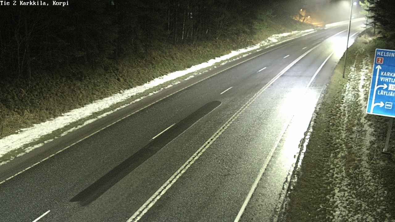 Weather Camera Image Road 2 Karkkila, Kappeli, Karkkila, Uusimaa