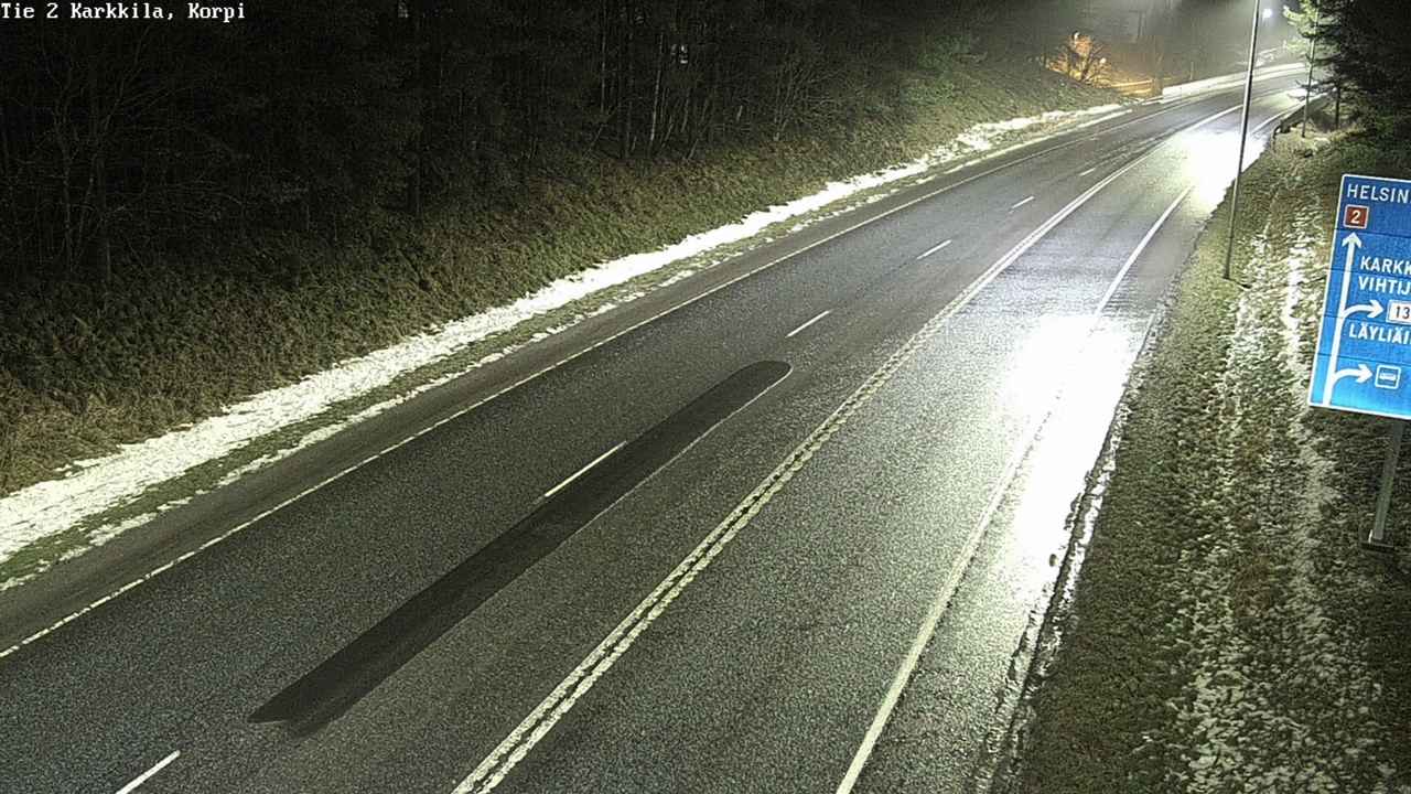 Weather Camera Image Road 2 Karkkila, Kappeli, Karkkila, Uusimaa