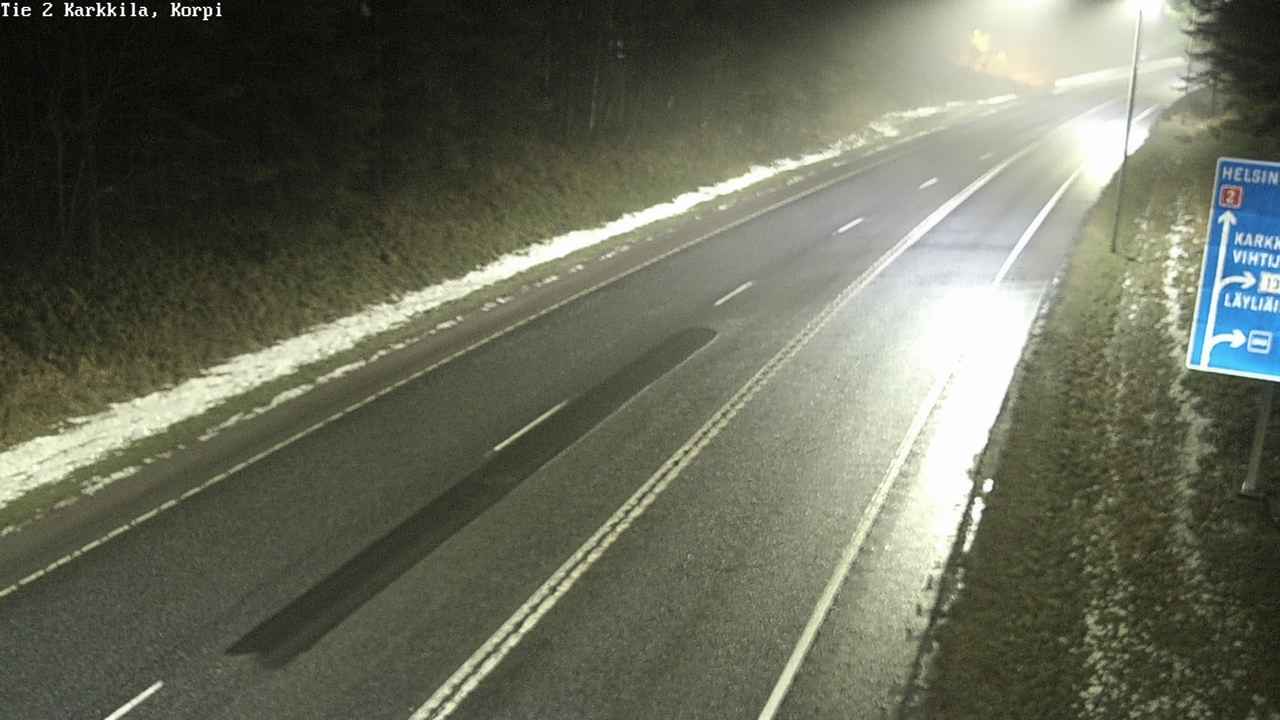 Weather Camera Image Road 2 Karkkila, Kappeli, Karkkila, Uusimaa