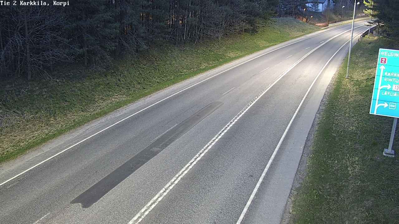 Weather Camera Image Road 2 Karkkila, Kappeli, Karkkila, Uusimaa