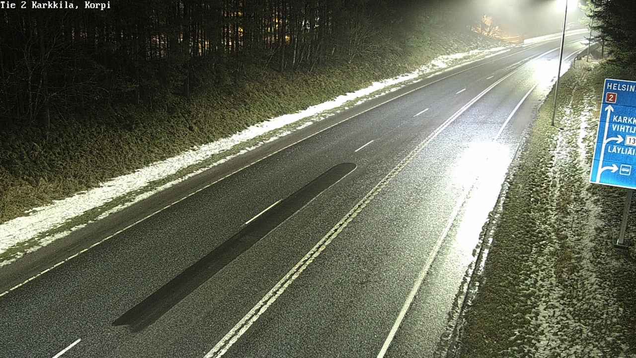 Weather Camera Image Road 2 Karkkila, Kappeli, Karkkila, Uusimaa