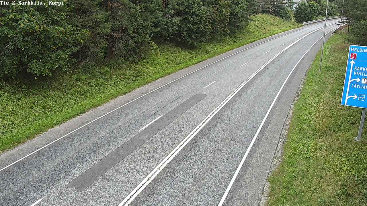 Weather Camera Image Road 2 Karkkila, Kappeli, Karkkila, Uusimaa