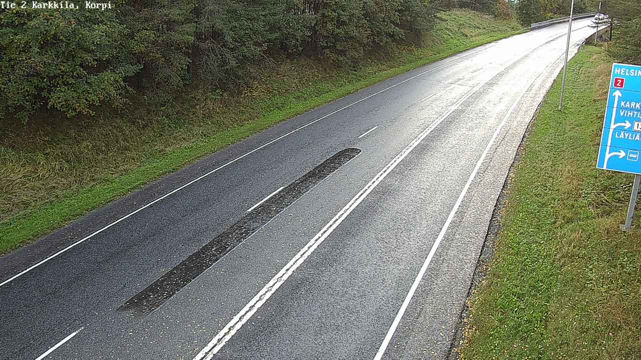 Weather Camera Image Road 2 Karkkila, Kappeli, Karkkila, Uusimaa