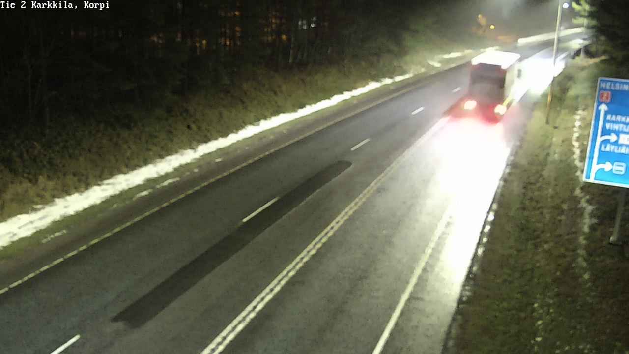 Weather Camera Image Road 2 Karkkila, Kappeli, Karkkila, Uusimaa
