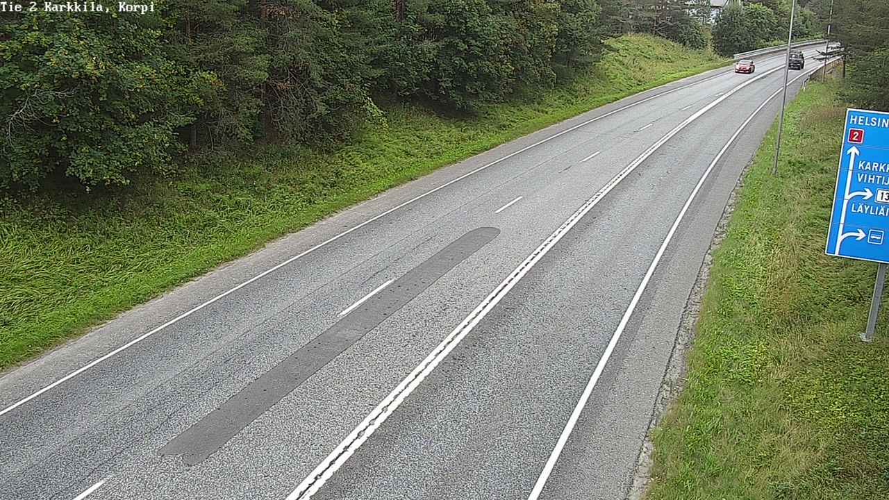 Weather Camera Image Road 2 Karkkila, Kappeli, Karkkila, Uusimaa