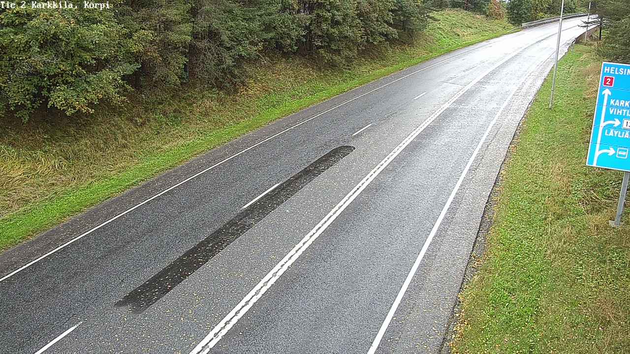 Weather Camera Image Road 2 Karkkila, Kappeli, Karkkila, Uusimaa