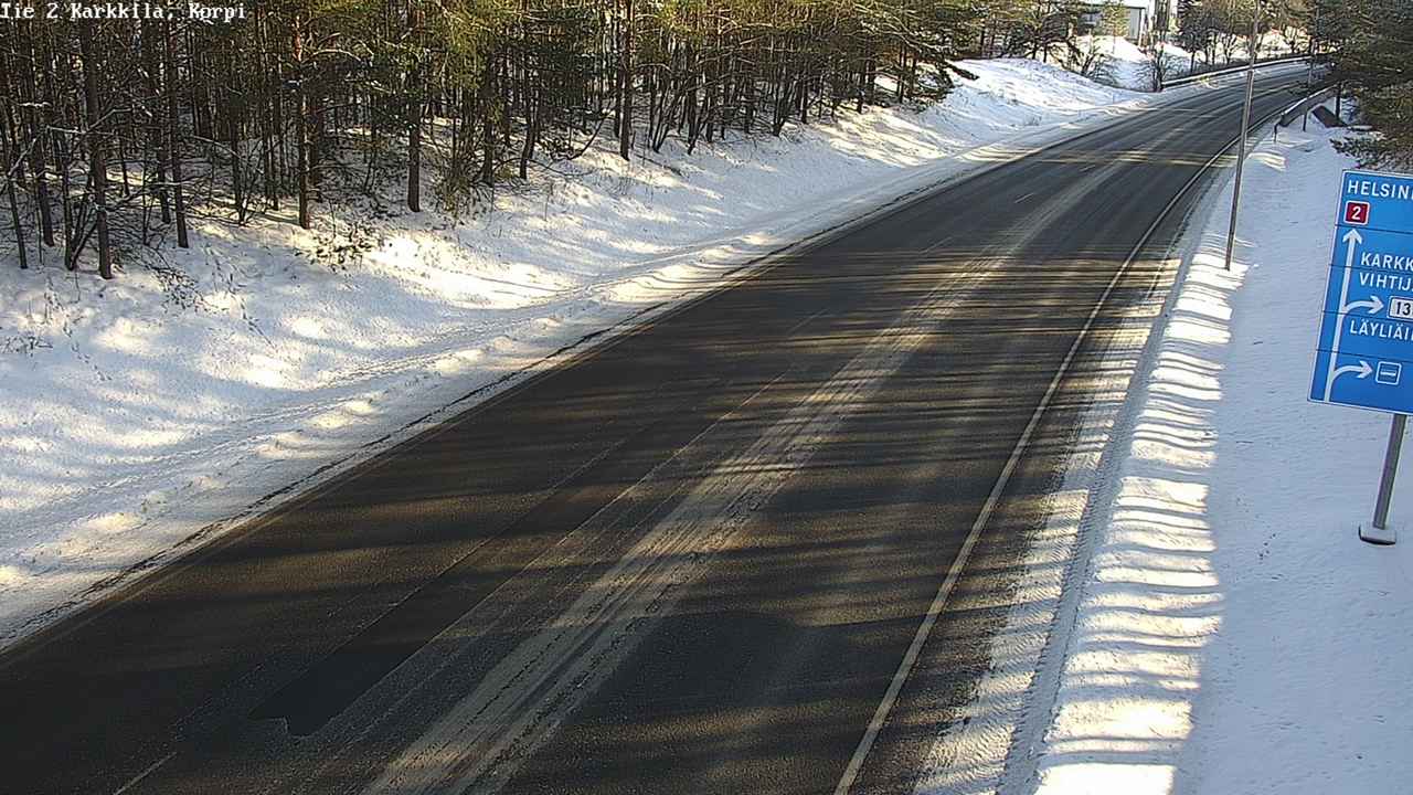 Weather Camera Image Road 2 Karkkila, Kappeli, Karkkila, Uusimaa