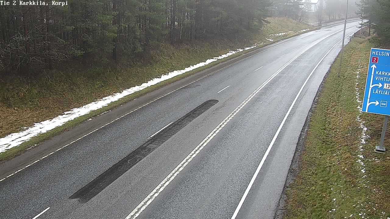 Weather Camera Image Road 2 Karkkila, Kappeli, Karkkila, Uusimaa