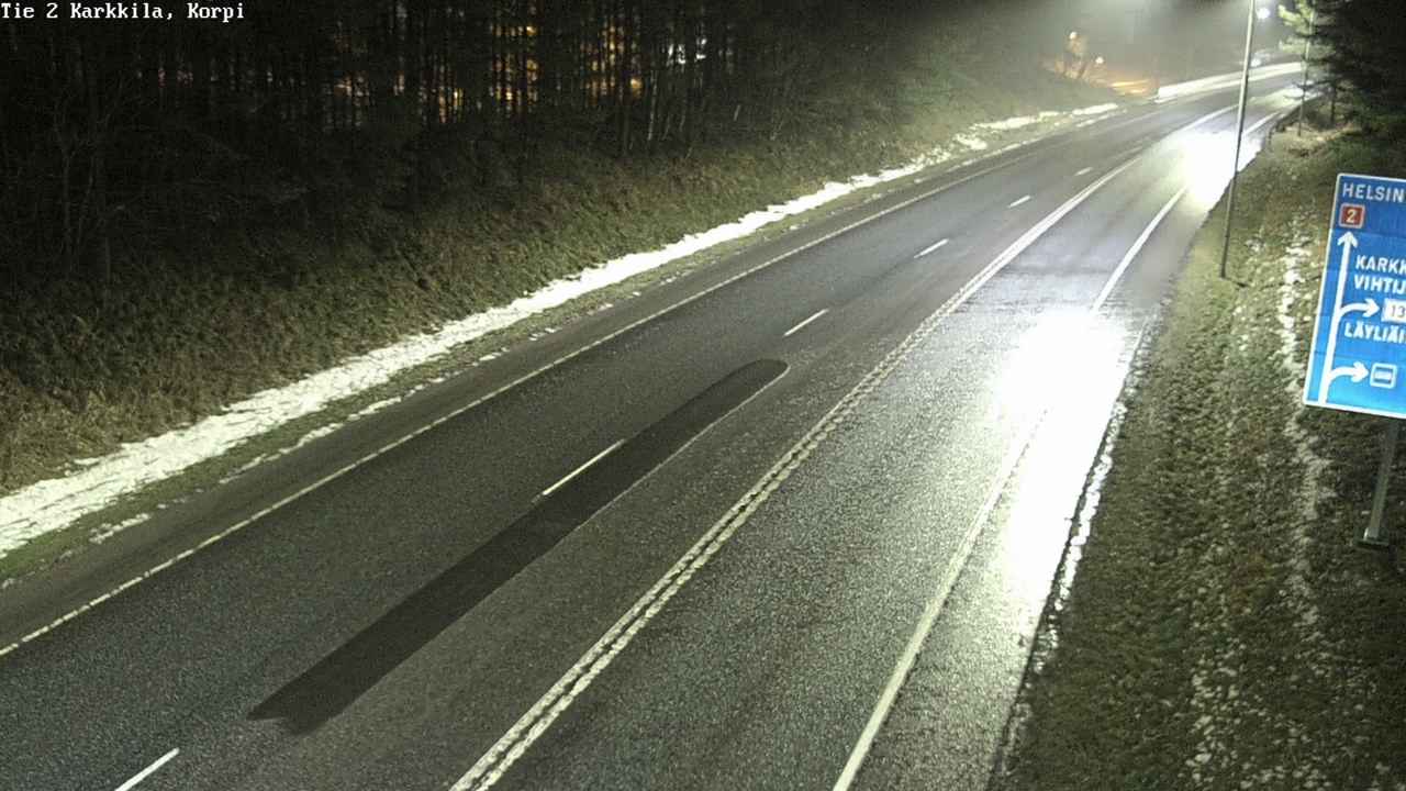 Weather Camera Image Road 2 Karkkila, Kappeli, Karkkila, Uusimaa