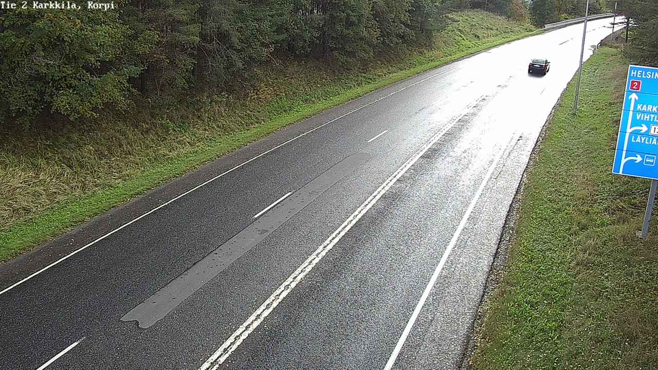 Weather Camera Image Väg 2 Högfors, Kappeli, Karkkila, Uusimaa