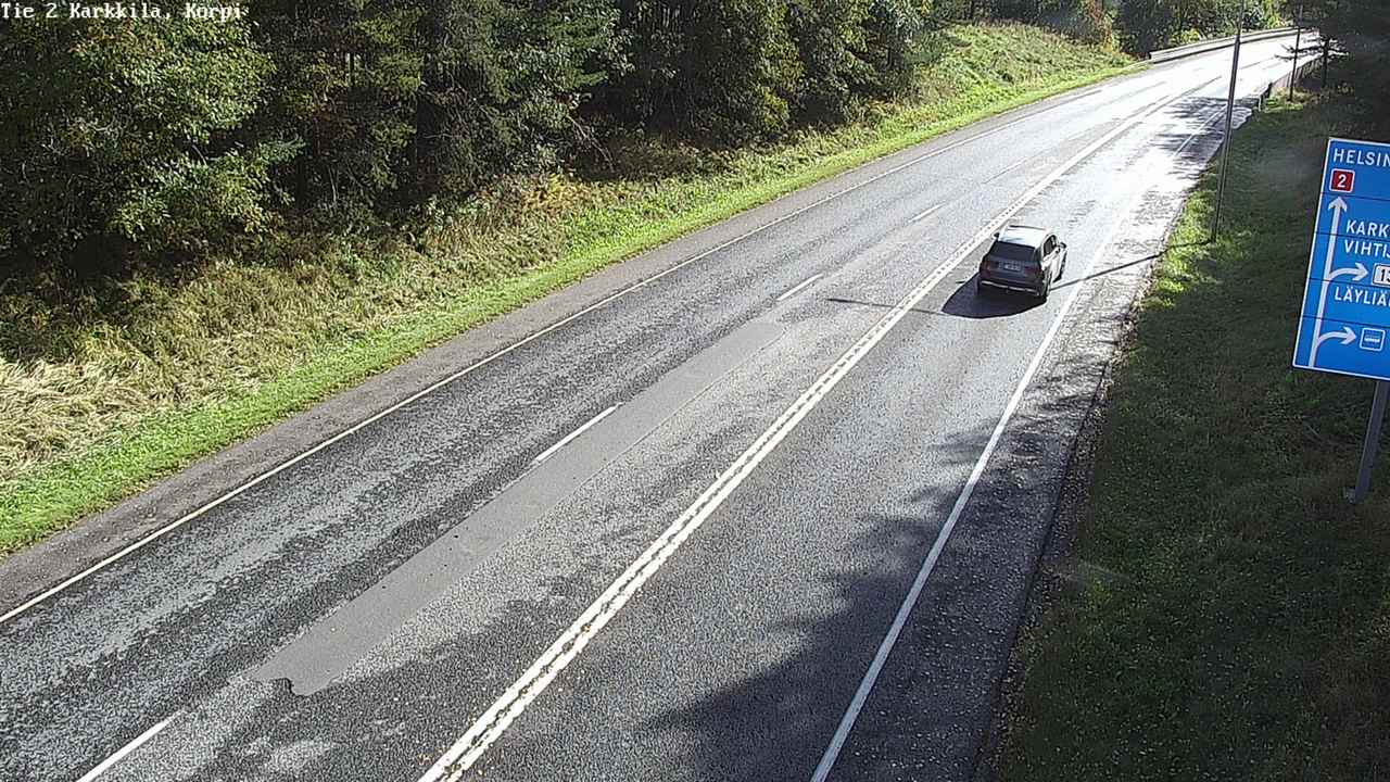 Weather Camera Image Väg 2 Högfors, Kappeli, Karkkila, Uusimaa