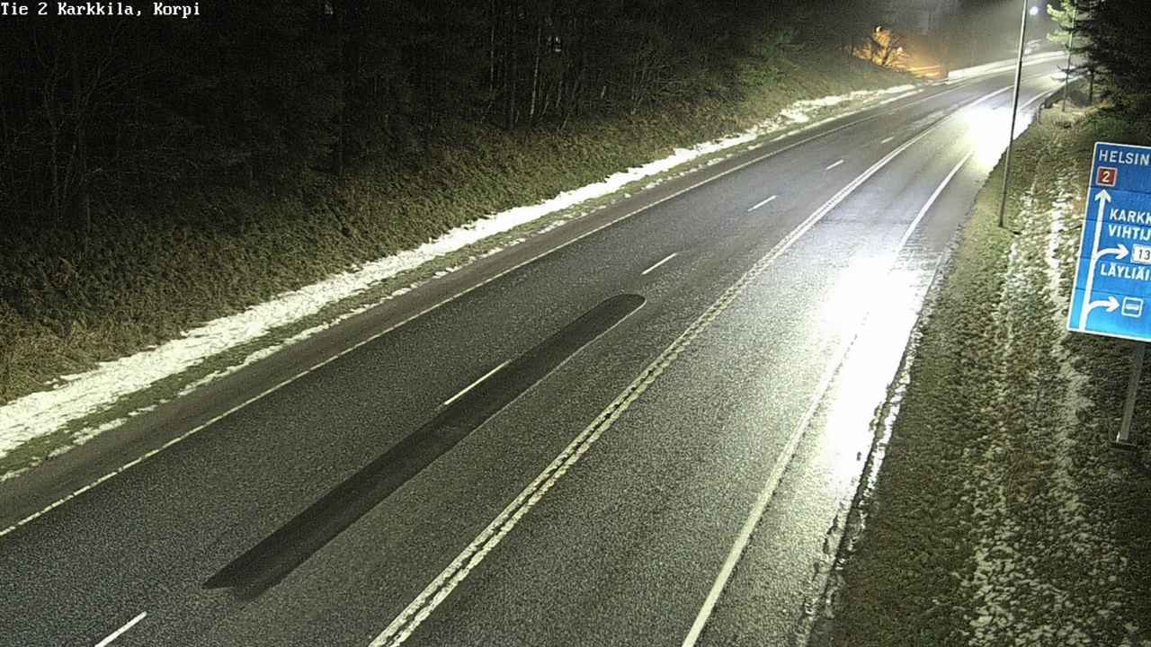 Weather Camera Image Road 2 Karkkila, Kappeli, Karkkila, Uusimaa