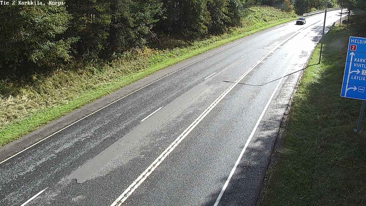 Weather Camera Image Väg 2 Högfors, Kappeli, Karkkila, Uusimaa