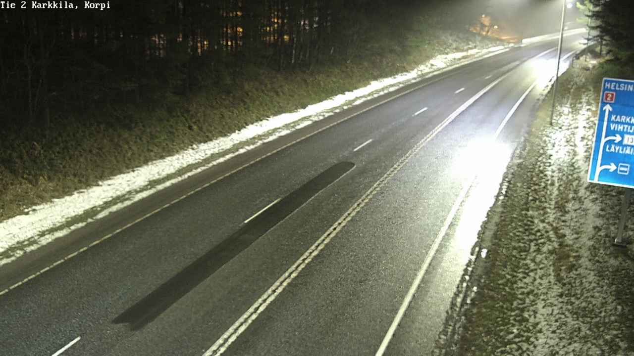 Weather Camera Image Road 2 Karkkila, Kappeli, Karkkila, Uusimaa