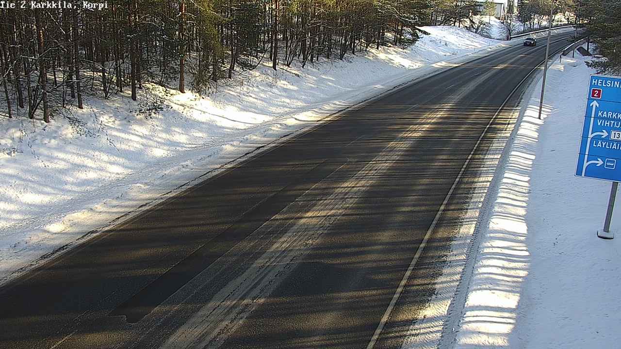 Weather Camera Image Road 2 Karkkila, Kappeli, Karkkila, Uusimaa