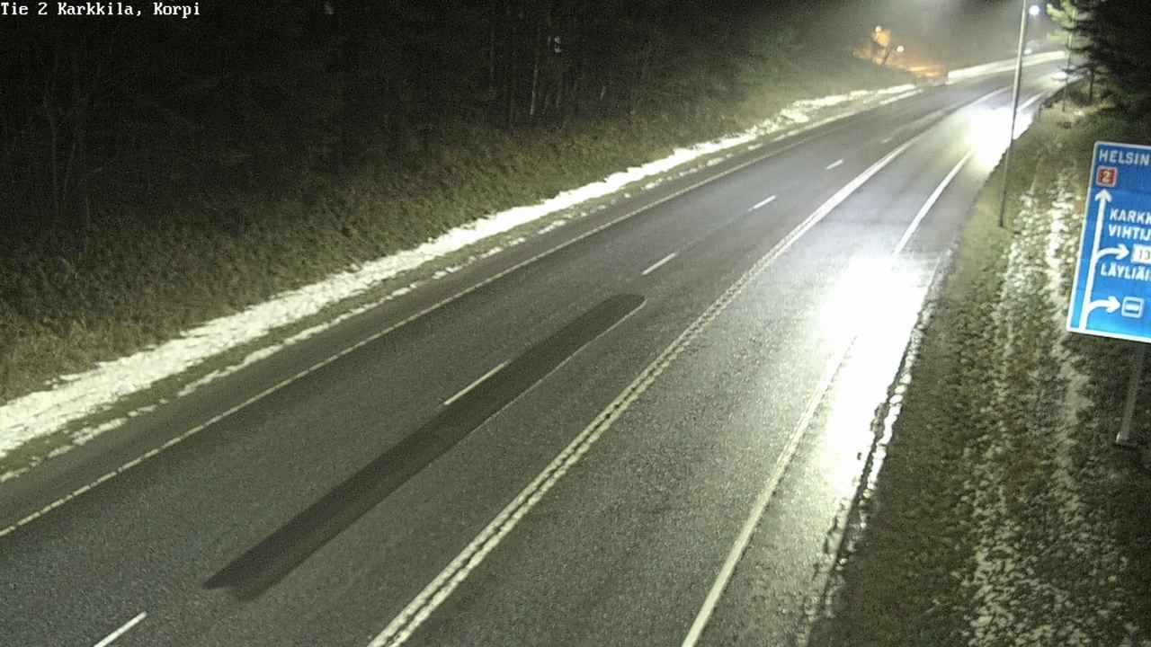 Weather Camera Image Road 2 Karkkila, Kappeli, Karkkila, Uusimaa