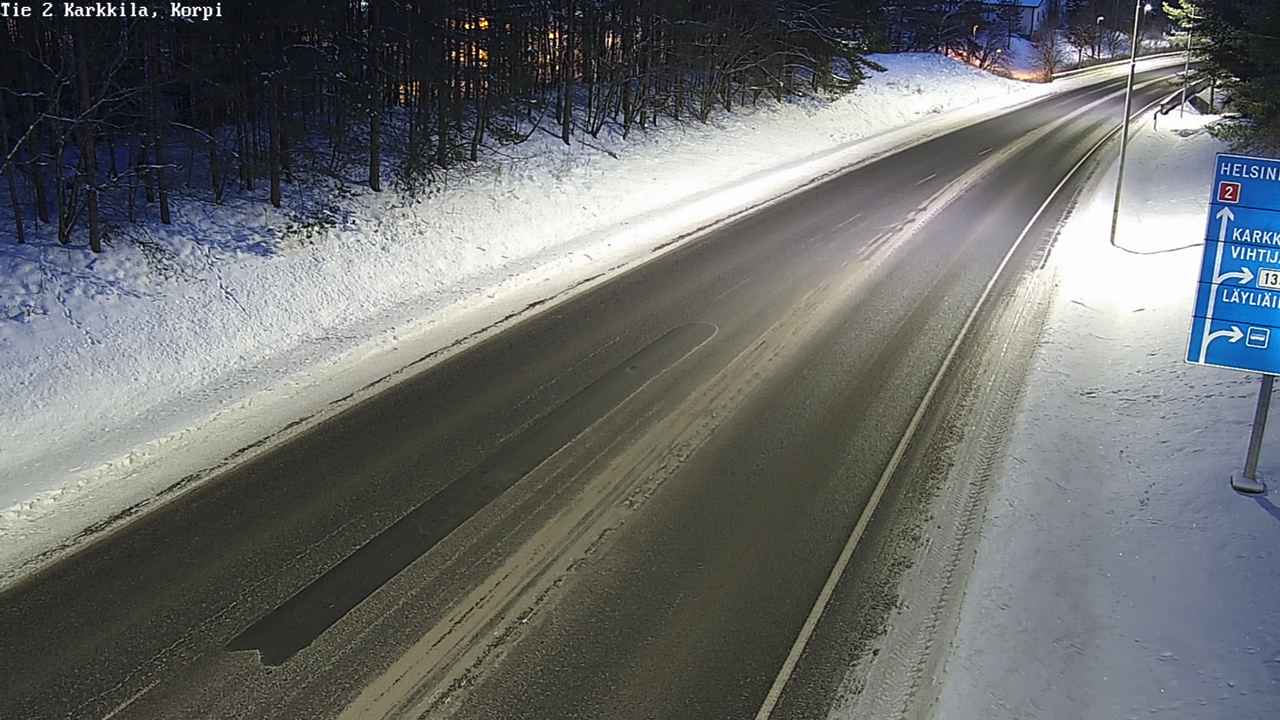 Weather Camera Image Road 2 Karkkila, Kappeli, Karkkila, Uusimaa