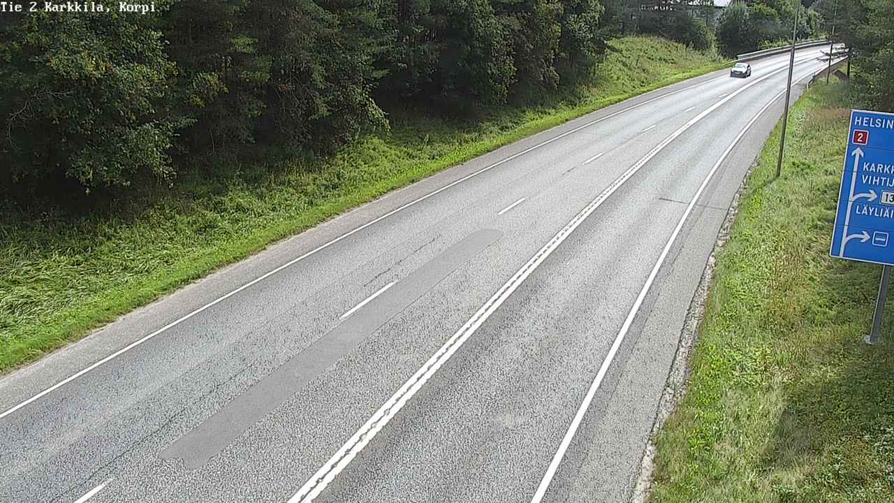 Weather Camera Image Road 2 Karkkila, Kappeli, Karkkila, Uusimaa